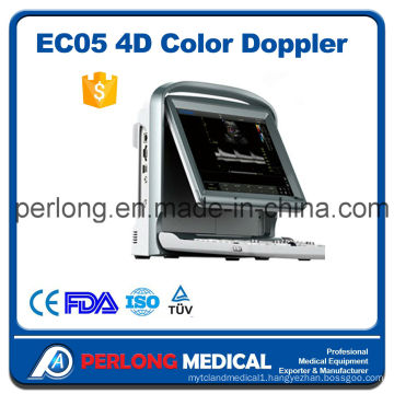 FDA Ce Approved China Portable Ultrasound Machine Price Ec05 Color Doppler